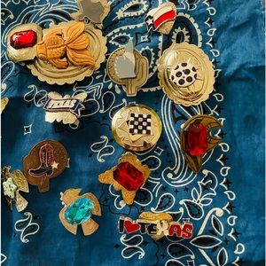 Unisex Western & Texan Pin Tacks $8 each